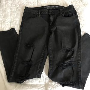 American Eagle Distressed Skinny Jeans